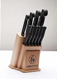 Sürdövbisa F61100 Plastik 10’lu Pimli Sap Mutfak Seti