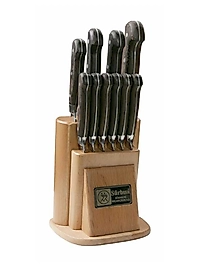 Sürbisa 61500-YM-N Naturel Ahşaplı Mutfak Seti Pimli Sap